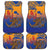 Hawaiki Nui Va'a Solo French Polynesia Car Mats Sunset Color