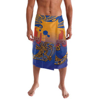 Hawaiki Nui Va'a Solo French Polynesia Lavalava Sunset Color LT03 Yellow - Polynesian Pride