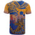 Hawaiki Nui Va'a Solo French Polynesia T Shirt Sunset Color