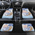 Hawaiki Nui Va'a Solo French Polynesia Car Mats Blue Color