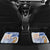 Hawaiki Nui Va'a Solo French Polynesia Car Mats Blue Color