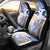 Hawaiki Nui Va'a Solo French Polynesia Car Seat Cover Blue Color