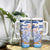 Hawaiki Nui Va'a Solo French Polynesia Tumbler With Handle Blue Color