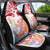 Hawaiki Nui Va'a Solo French Polynesia Car Seat Cover Red Color