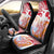 Hawaiki Nui Va'a Solo French Polynesia Car Seat Cover Red Color