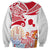 Hawaiki Nui Va'a Solo French Polynesia Sweatshirt Red Color