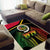 Vanuatu Constitution Day Area Rug Polynesian Tattoo and Pig Tusk Since 1979