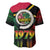 Vanuatu Constitution Day Baseball Jersey Polynesian Tattoo and Pig Tusk Since 1979