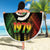 Vanuatu Constitution Day Beach Blanket Polynesian Tattoo and Pig Tusk Since 1979