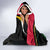 Vanuatu Constitution Day Hooded Blanket Polynesian Tattoo and Pig Tusk Since 1979