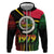 Vanuatu Constitution Day Hoodie Polynesian Tattoo and Pig Tusk Since 1979