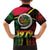 Vanuatu Constitution Day Kid Hawaiian Shirt Polynesian Tattoo and Pig Tusk Since 1979