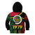 Vanuatu Constitution Day Kid Hoodie Polynesian Tattoo and Pig Tusk Since 1979