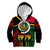 Vanuatu Constitution Day Kid Hoodie Polynesian Tattoo and Pig Tusk Since 1979