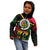 Vanuatu Constitution Day Kid Hoodie Polynesian Tattoo and Pig Tusk Since 1979