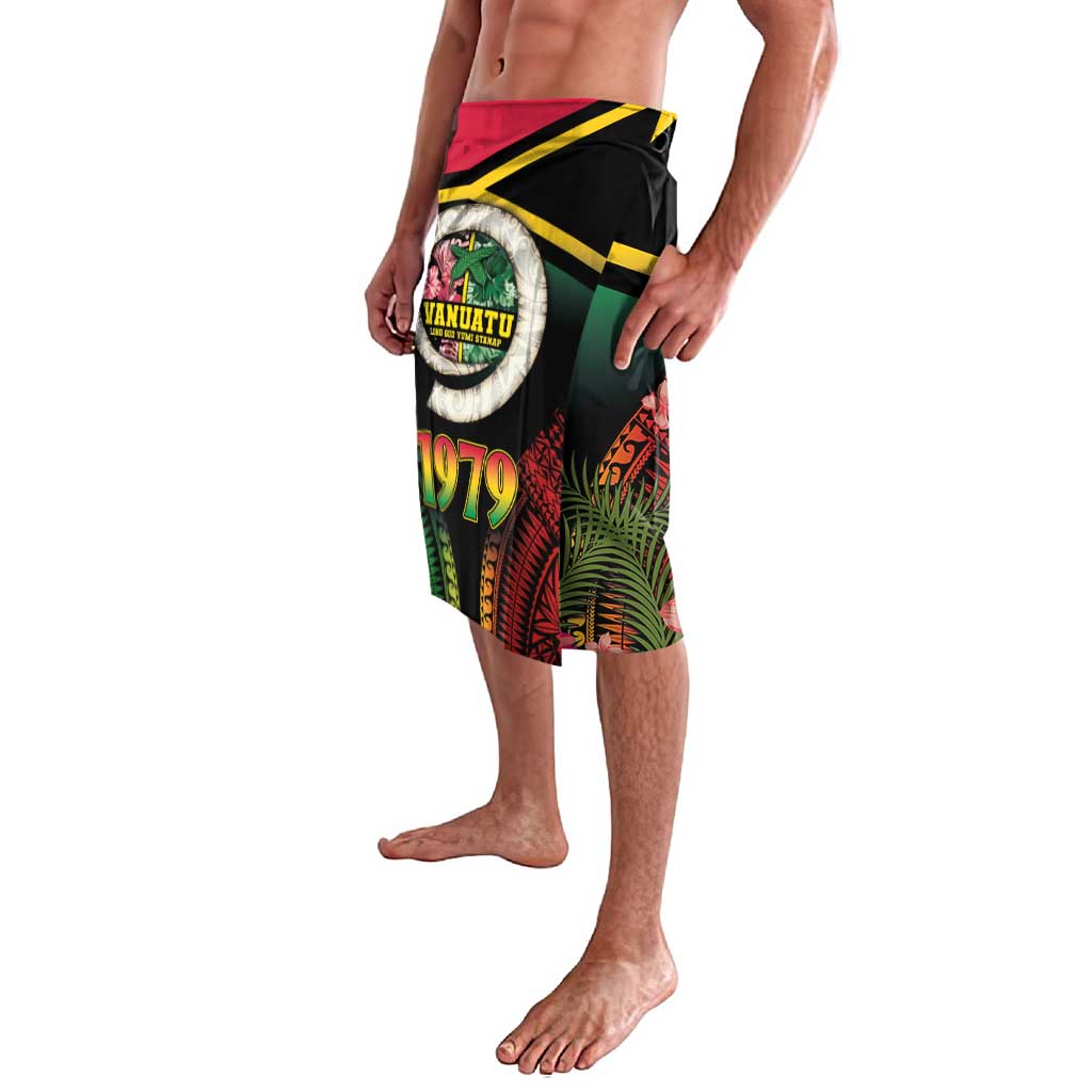 Vanuatu Constitution Day Lavalava Polynesian Tattoo and Pig Tusk Since 1979 LT03 - Polynesian Pride