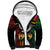 Vanuatu Constitution Day Sherpa Hoodie Polynesian Tattoo and Pig Tusk Since 1979