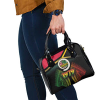 Vanuatu Constitution Day Shoulder Handbag Polynesian Tattoo and Pig Tusk Since 1979 LT03 - Polynesian Pride