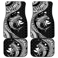 Aloha Hawaii Hammerhead Shark Car Mats Black Kakau and Polynesian Tattoo LT03 - Polynesian Pride