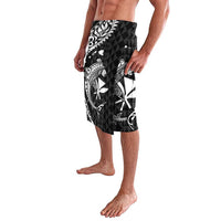 Aloha Hawaii Hammerhead Shark Lavalava Black Kakau and Polynesian Tattoo LT03 - Polynesian Pride
