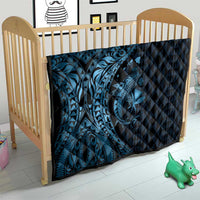 Aloha Hawaii Hammerhead Shark Quilt Blue Kakau and Polynesian Tattoo LT03 - Polynesian Pride