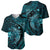 Aloha Hawaii Hammerhead Shark Baseball Jersey Turquoise Kakau and Polynesian Tattoo LT03