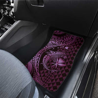 Aloha Hawaii Hammerhead Shark Car Mats Purple Kakau and Polynesian Tattoo LT03 - Polynesian Pride