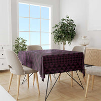 Aloha Hawaii Hammerhead Shark Tablecloth Purple Kakau and Polynesian Tattoo LT03 - Polynesian Pride