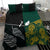 South Africa and New Zealand Bedding Set King Protea and Silver Fern Mix Culture Pattern LT03 - Polynesian Pride