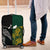 South Africa and New Zealand Luggage Cover King Protea and Silver Fern Mix Culture Pattern LT03 Black - Polynesian Pride