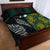 South Africa and New Zealand Quilt Bed Set King Protea and Silver Fern Mix Culture Pattern LT03 - Polynesian Pride