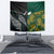 South Africa and New Zealand Tapestry King Protea and Silver Fern Mix Culture Pattern LT03 - Polynesian Pride