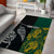 Personalised South Africa and New Zealand Area Rug King Protea and Silver Fern Mix Culture Pattern LT03 - Polynesian Pride