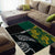 Personalised South Africa and New Zealand Area Rug King Protea and Silver Fern Mix Culture Pattern LT03 - Polynesian Pride