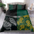 Personalised South Africa and New Zealand Bedding Set King Protea and Silver Fern Mix Culture Pattern LT03 - Polynesian Pride