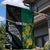 Personalised South Africa and New Zealand Garden Flag King Protea and Silver Fern Mix Culture Pattern LT03 - Polynesian Pride