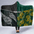 Personalised South Africa and New Zealand Hooded Blanket King Protea and Silver Fern Mix Culture Pattern LT03 - Polynesian Pride