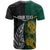 Personalised South Africa and New Zealand T Shirt King Protea and Silver Fern Mix Culture Pattern LT03 - Polynesian Pride