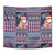 Hawaii Mele Kalikimaka Tapestry Aloha and Christmas Elements Patchwork Blue Style LT03 - Polynesian Pride