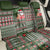 Hawaii Mele Kalikimaka Back Car Seat Cover Aloha and Christmas Elements Patchwork Green Style LT03 - Polynesian Pride