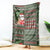 Hawaii Mele Kalikimaka Blanket Aloha and Christmas Elements Patchwork Green Style LT03 Green - Polynesian Pride