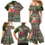 Hawaii Mele Kalikimaka Family Matching Mermaid Dress and Hawaiian Shirt Aloha and Christmas Elements Patchwork Green Style LT03 - Polynesian Pride