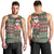 Hawaii Mele Kalikimaka Men Tank Top Aloha and Christmas Elements Patchwork Green Style LT03 - Polynesian Pride