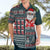 Hawaii Mele Kalikimaka Hawaiian Shirt Aloha and Christmas Elements Patchwork Turquoise Style LT03 - Polynesian Pride