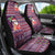 Hawaii Mele Kalikimaka Car Seat Cover Aloha and Christmas Elements Patchwork Pink Style LT03 - Polynesian Pride