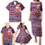 Hawaii Mele Kalikimaka Family Matching Puletasi Dress and Hawaiian Shirt Aloha and Christmas Elements Patchwork Pink Style LT03 - Polynesian Pride