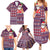 Hawaii Mele Kalikimaka Family Matching Summer Maxi Dress and Hawaiian Shirt Aloha and Christmas Elements Patchwork Pink Style LT03 - Polynesian Pride