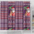 Hawaii Mele Kalikimaka Shower Curtain Aloha and Christmas Elements Patchwork Pink Style LT03 - Polynesian Pride