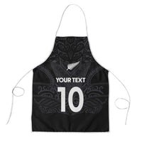 Custom Aotearoa Rugby Apron The Blacks-Sporty T90 Style LT03 Black - Polynesian Pride