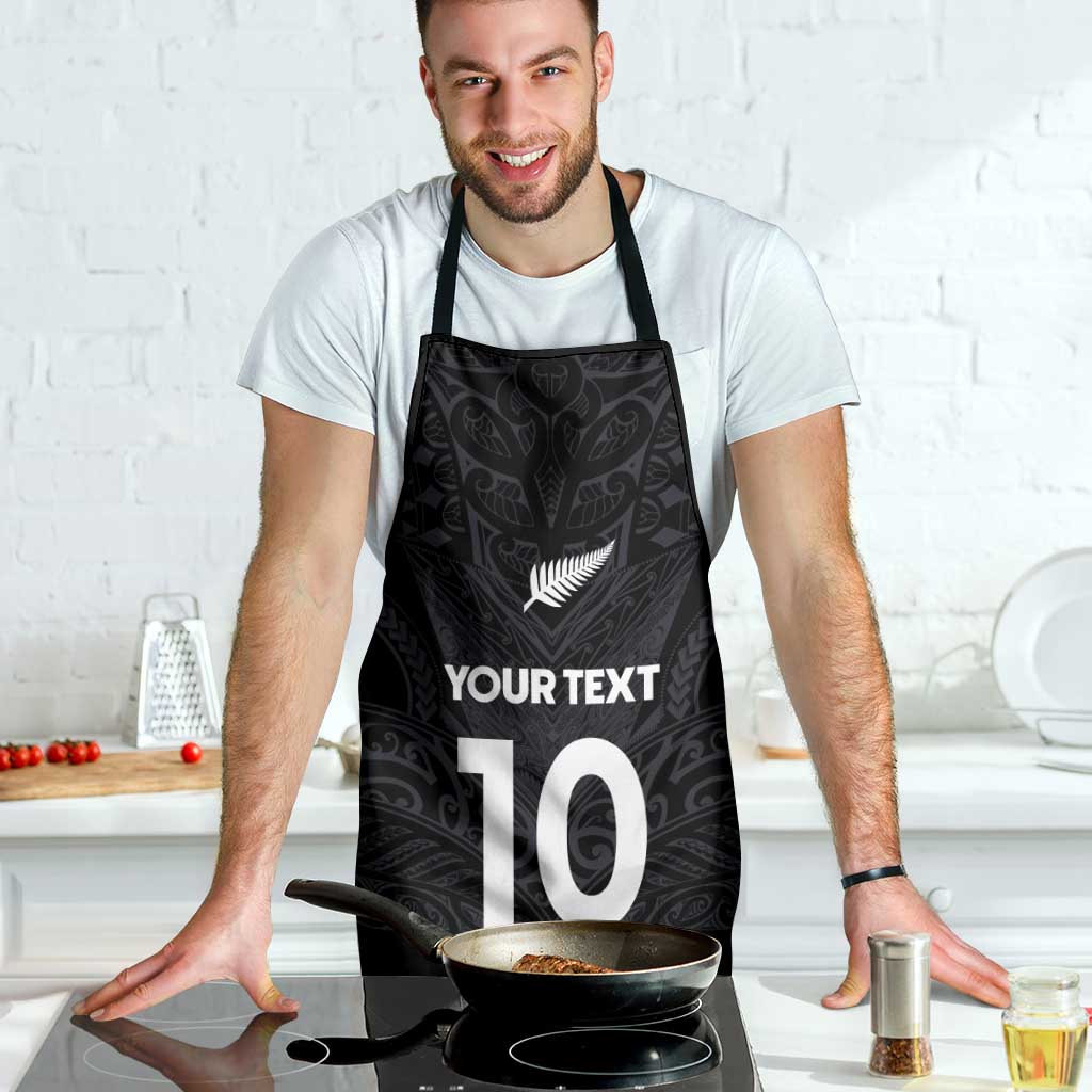 Custom Aotearoa Rugby Apron The Blacks-Sporty T90 Style LT03 - Polynesian Pride